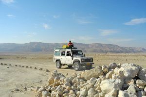 ruta en 4x4 monte sodoma Israel