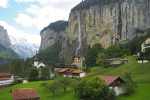 valle de Lauterbrunnen Suiza