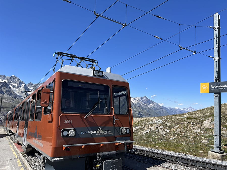 tren gornergrat Suiza