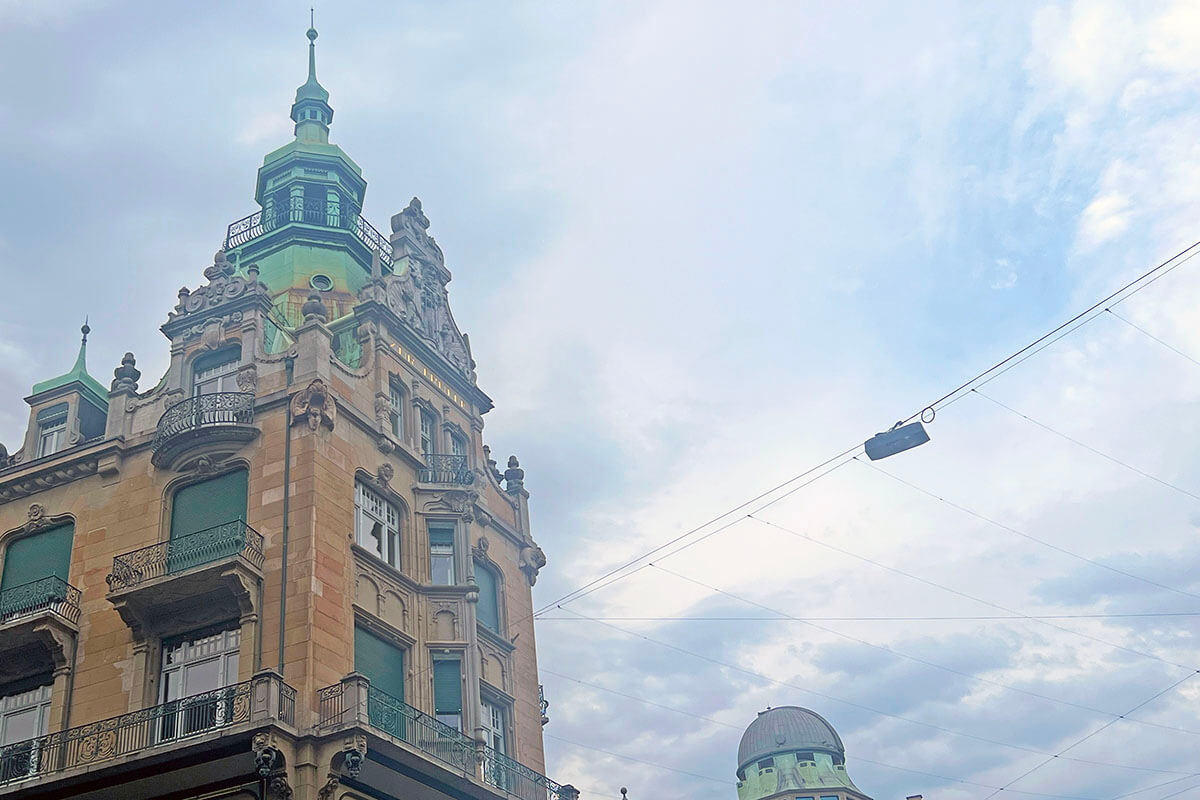 edificio de Bahnhofstrasse en Zúrich