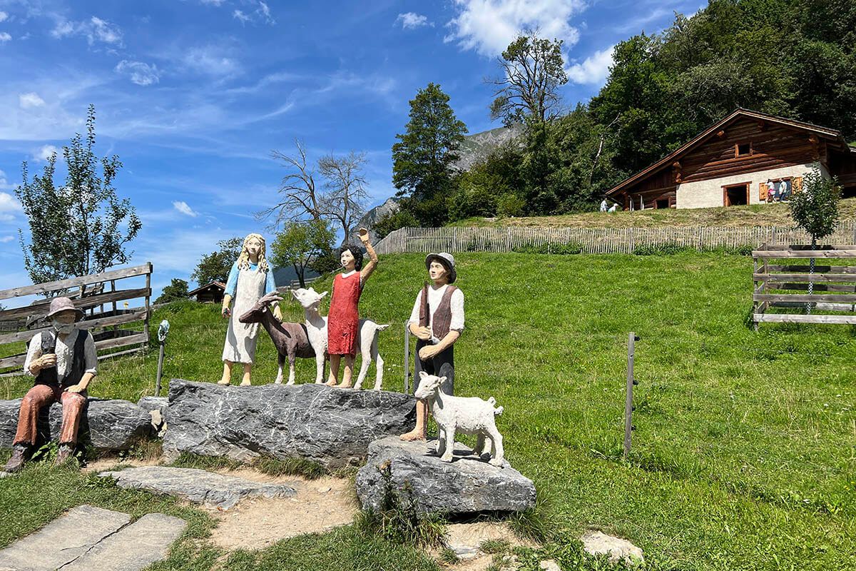 Heididorf, el pueblo de Heidi en Suiza que ver desde Zurich