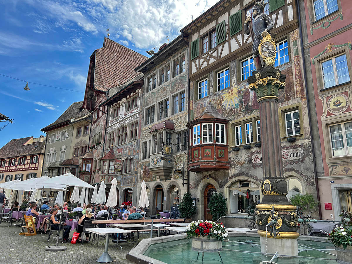 Stein am Rhein, pueblo que ver desde Zurich