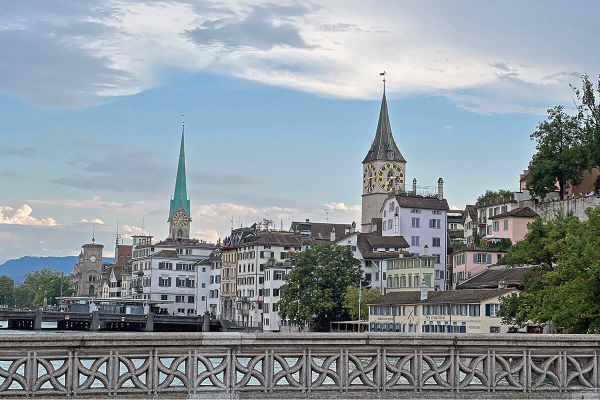 casco antiguo de Zurich