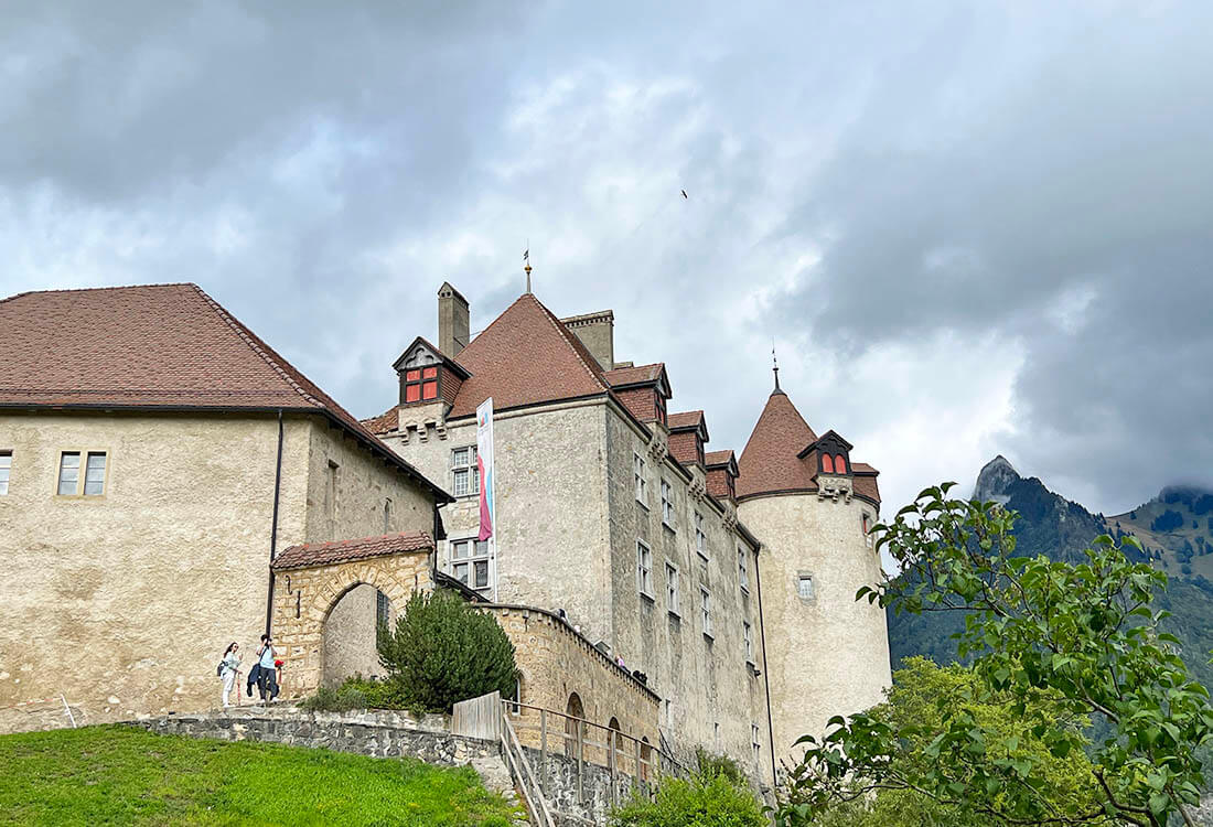 Gruyères Castle in Switzerland