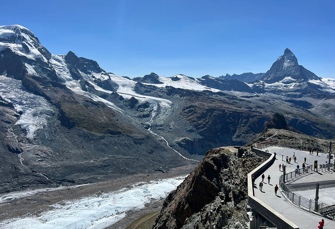 views of the Matterhorn from Gornergrat