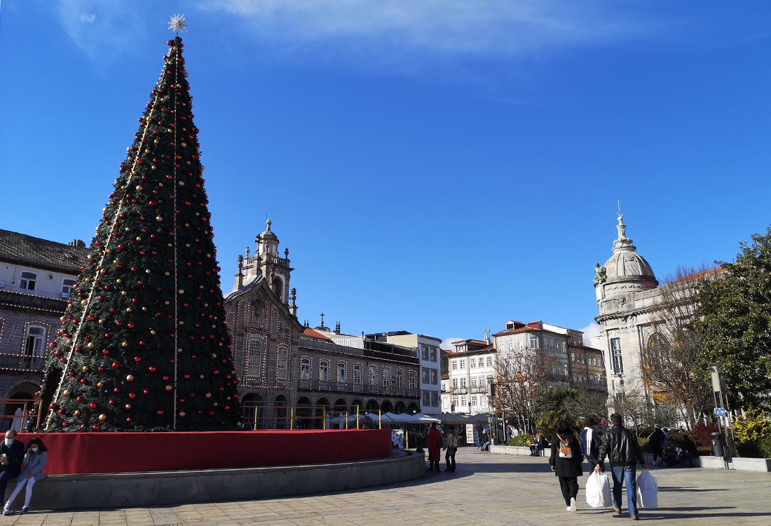 Plaza de la Republica de Braga