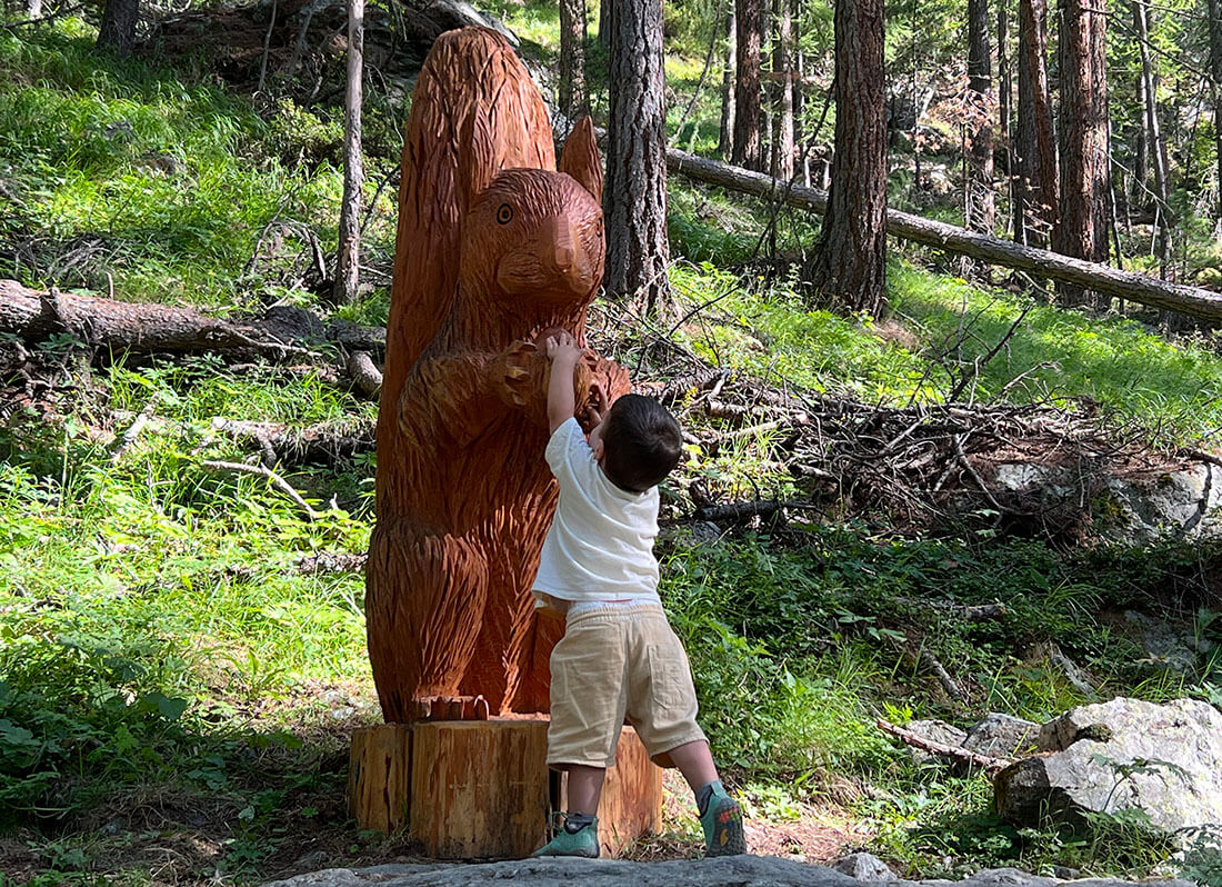 ruta infantil oveja wolli zermatt