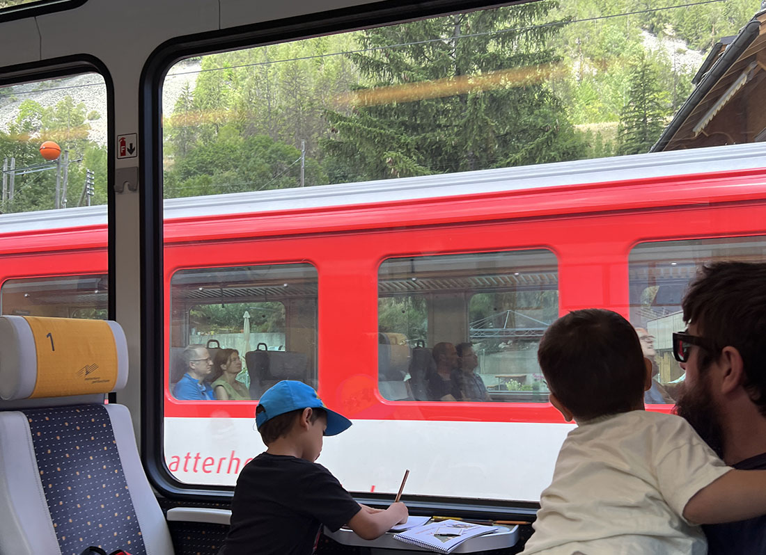 how to get to zermatt: by train