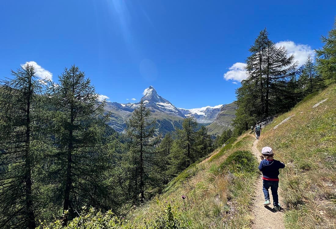 visiting zermatt in summer
