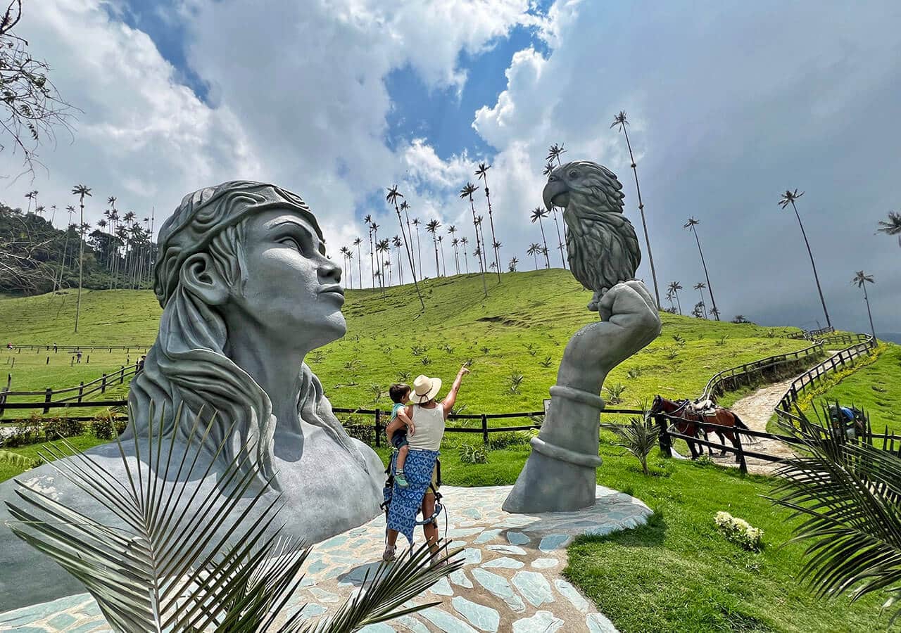 Visitar el Eje Cafetero en Colombia con niños