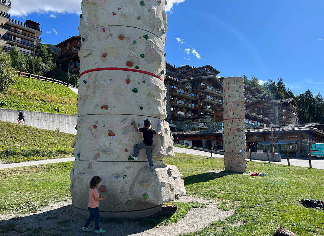 rocódromo en Nendaz, Suiza