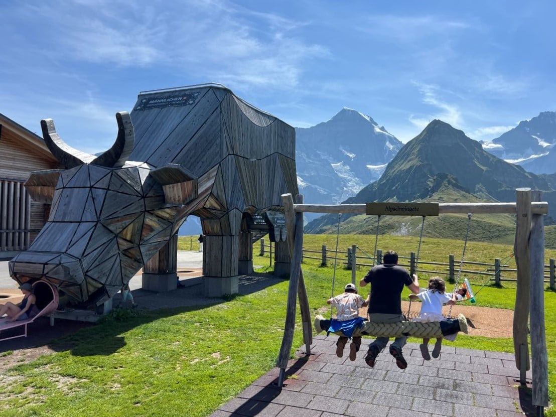 parque infantil de Männlichen en Suiza