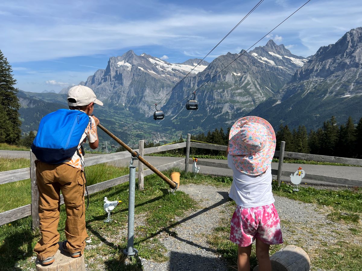 ruta vaca Lieselotte en Suiza