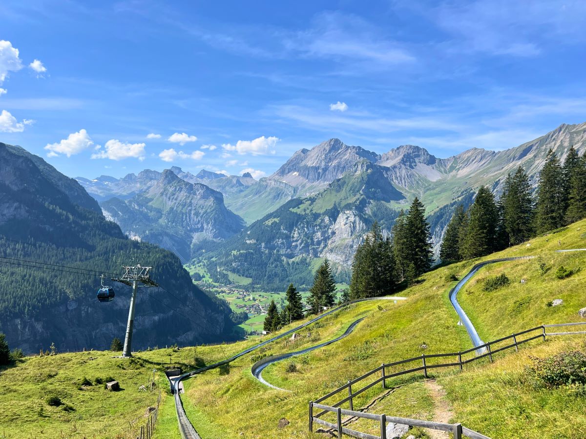 tobogan alpino oeschinensee suiza
