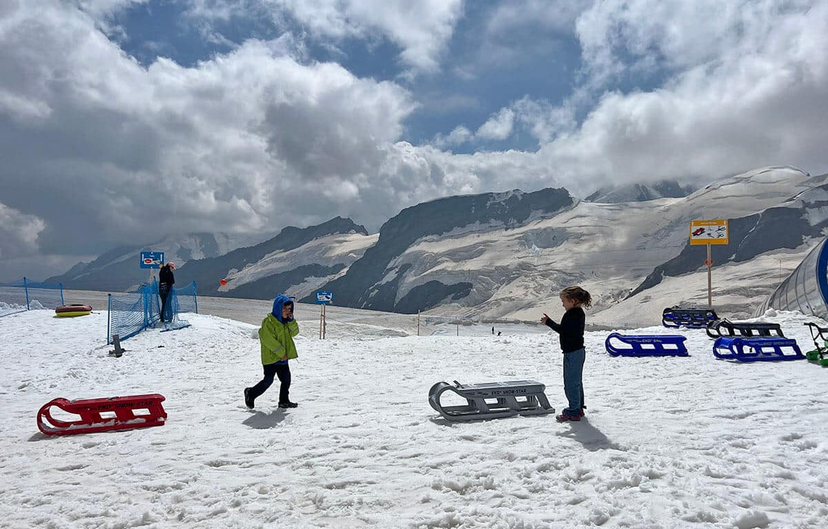 Snow fun park jungfrau