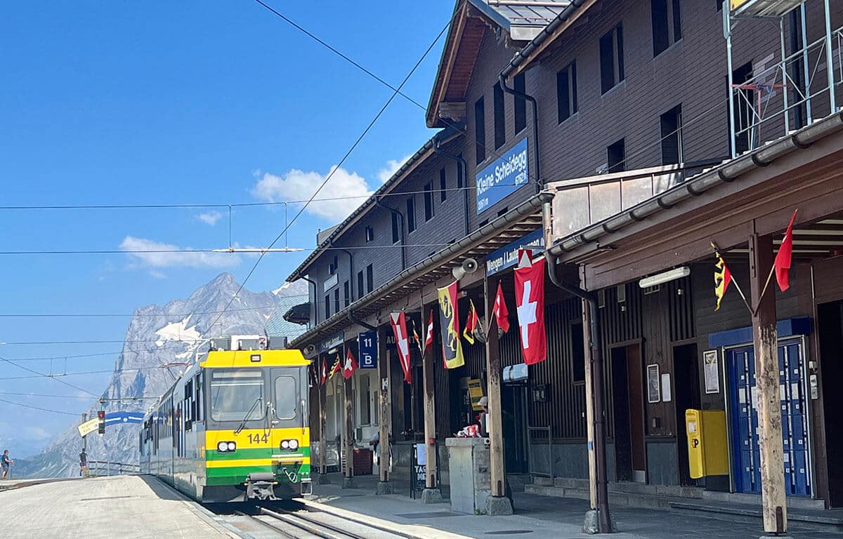 Tren kleine scheidegg jungfrau