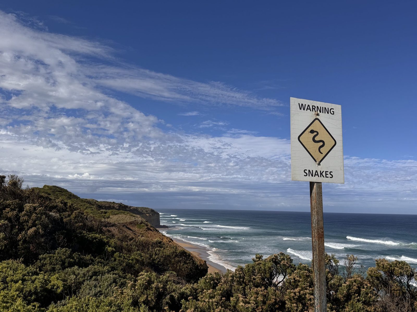 Australia con ninos great ocean road acantilados victoria