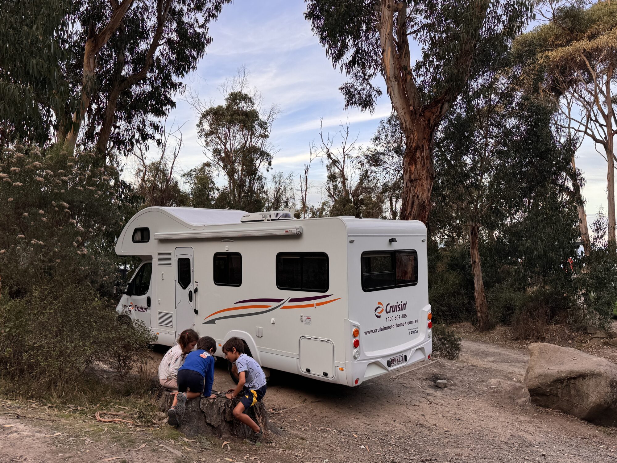 6-berth motorhome ready for the Australian road trip