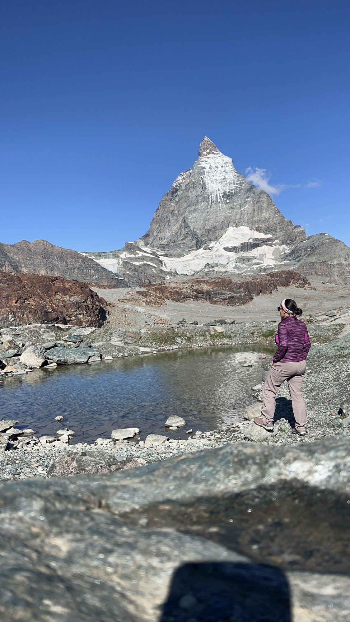 vista del Cervino (Matterhorn) desde la zona de Zermatt, Suiza
